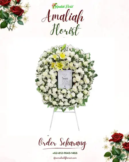 Krans Bunga Duka Uteran