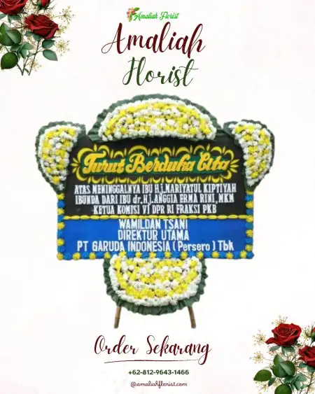 Papan Bunga Duka Uteran
